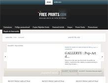 Tablet Screenshot of es.free-prints.com